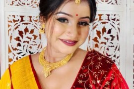 আমাদের বাসার কাজের বুয়া শান্তা মাসির সাথে